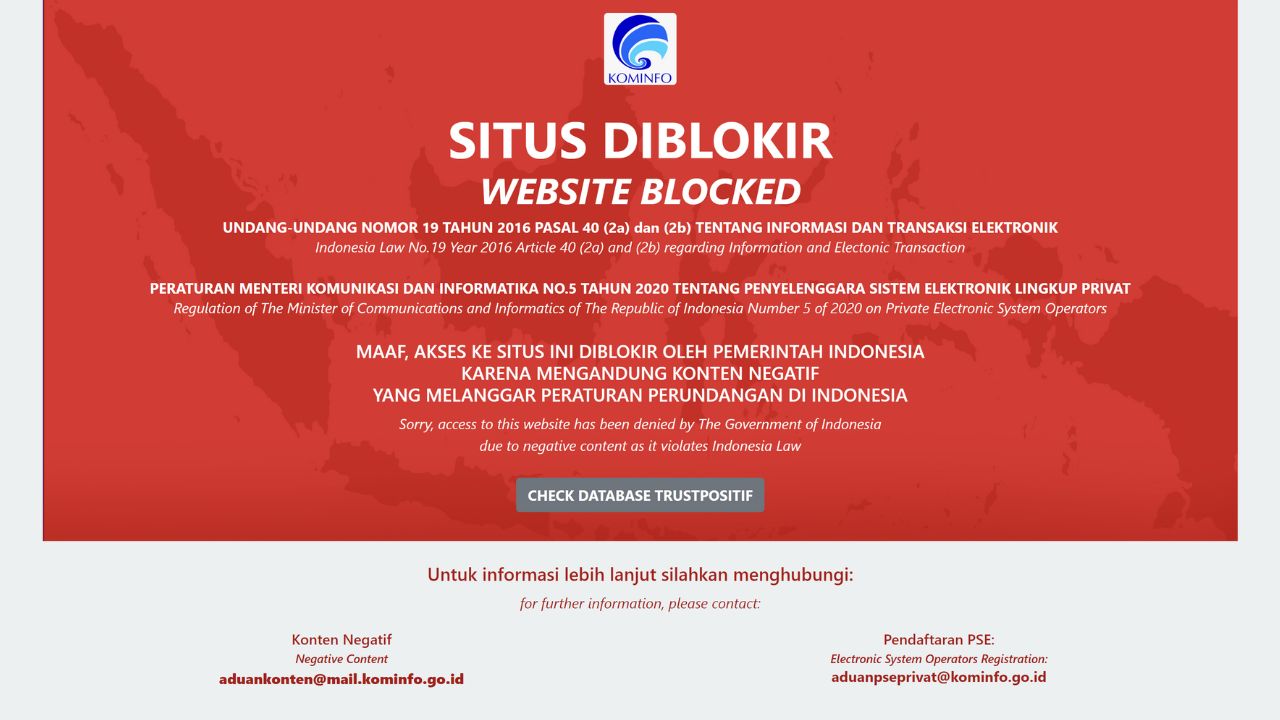 Aplikasi untuk Membuka Situs yang Diblokir oleh Pemerintah