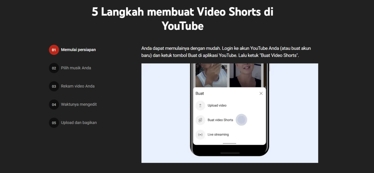 Cara Dapat Uang dari YouTube Short