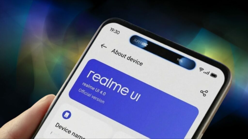 Fitur Dynamic Island versi Realme