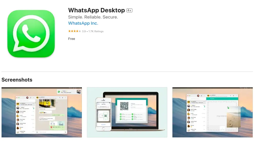 cara video call whatsapp di laptop mac