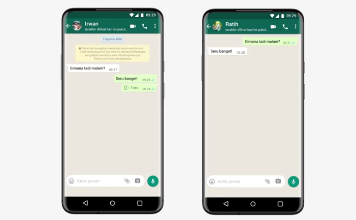 Cara Melihat Kembali View Once di WhatsApp